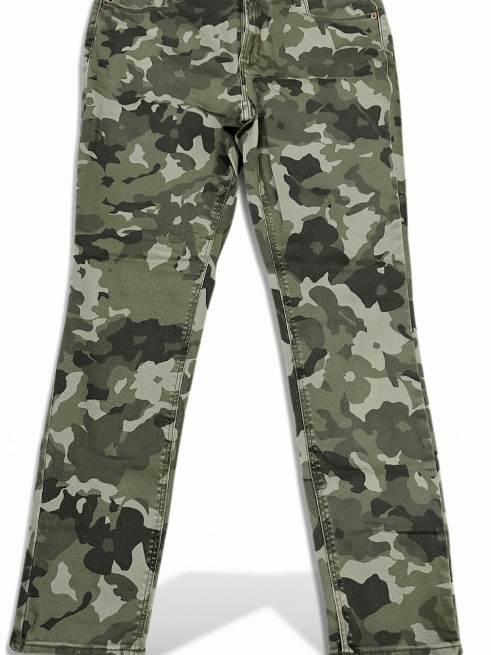 Old Navy Rockstar Super Skinny Camo Jeans Size 16 Mid Rise